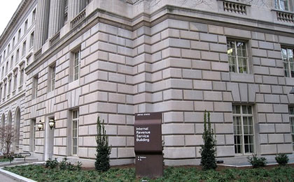 The IRS Building in Washington D C